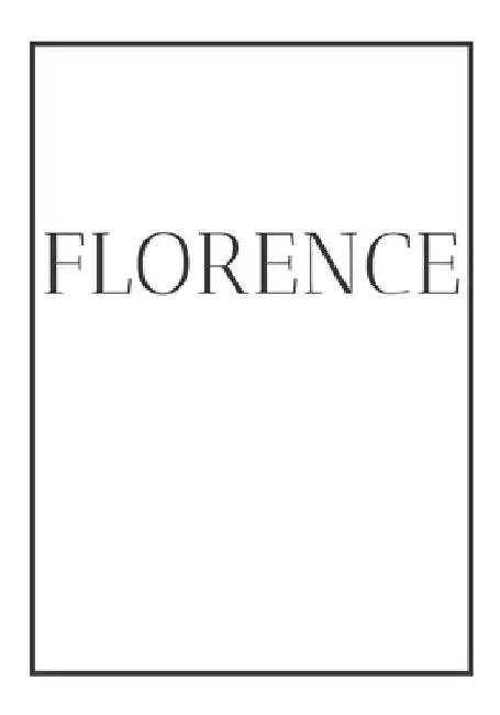 Florence: A decorative book for coffee tables, end tables, bookshelves and interior design styling Stack Italy city books to add by Contemporary Interior Design