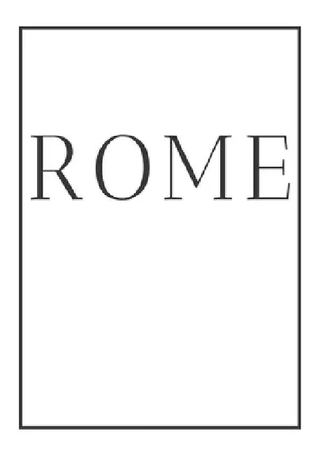 Rome: A decorative book for coffee tables, end tables, bookshelves and interior design styling Stack Italy city books to add by Contemporary Interior Design