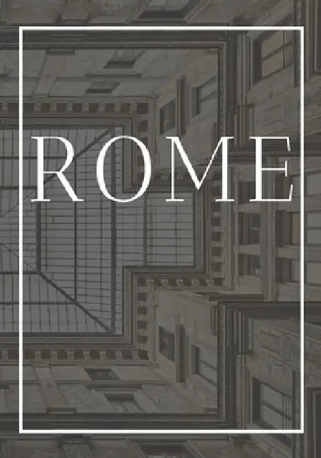 Rome: A decorative book for coffee tables, end tables, bookshelves and interior design styling Stack Italy city books to add by Contemporary Interior Design