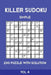 Killer Sudoku Simple 200 Puzzle With Solution Vol 4: Easy, Beginner Puzzle Book,9x9, 2 puzzles per page by Tewebook Sumdoku