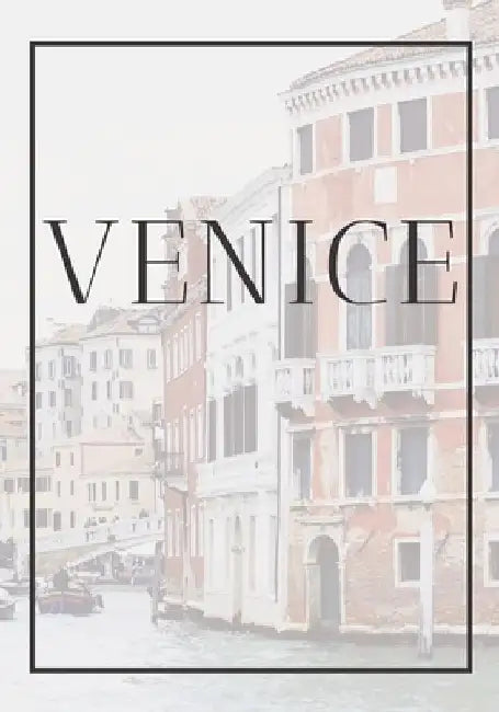 Venice: A decorative book for coffee tables, end tables, bookshelves and interior design styling Stack Italy city books to add by Contemporary Interior Design