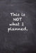 This is NOT What I Planned. by Kany Books