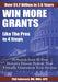 WIN MORE GRANTS Like the Pros in 4 Step: 30 Top Secrets From 80 Grant Pros Reveal a Proven System That Virtually Guarantees Your Success! by Phil Johncock