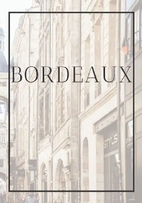 Bordeaux: A decorative book for coffee tables, end tables, bookshelves and interior design styling Stack France city books to ad by Contemporary Interior Design
