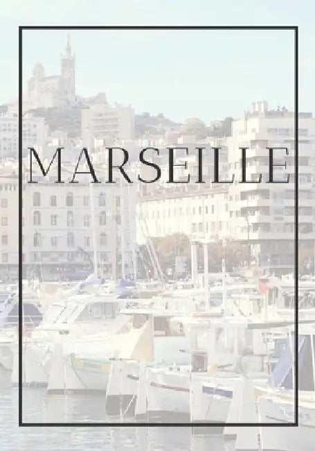 Marseille: A decorative book for coffee tables, end tables, bookshelves and interior design styling Stack France city books to ad by Contemporary Interior Design