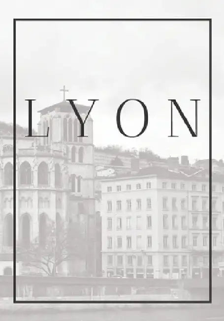 Lyon: A decorative book for coffee tables, end tables, bookshelves and interior design styling Stack France city books to ad by Contemporary Interior Design