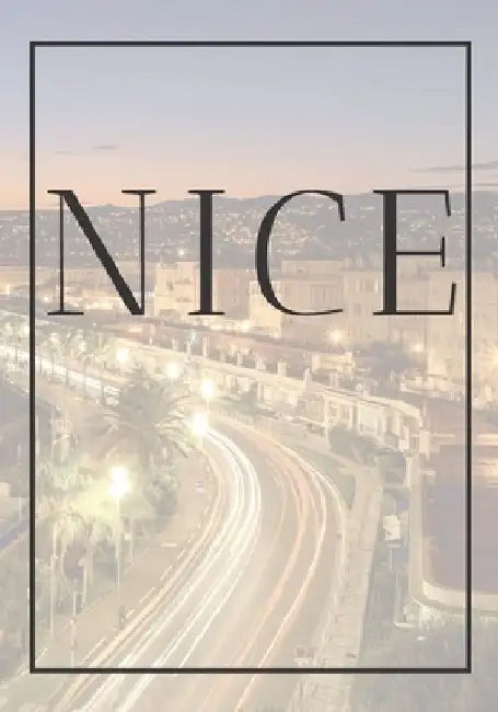 Nice: A decorative book for coffee tables, end tables, bookshelves and interior design styling Stack France city books to ad by Contemporary Interior Design
