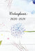 Wochenplaner 2020-2021: Blau Blumen Wochen - und Monatsplaner - Terminkalender Tagesplaner - ein Liebevolles Geschenk für Frauen Kollegen by Wochenplaner, Mein