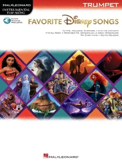 Favorite Disney Songs: Instrumental Play-Along for Trumpet: Instrumental Play-Along for Trumpet