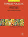 Le Bestiaire Ou Cortege d'Orphee: Poemes de Guillaume Apollinaire Medium/Low Voice by Francis Poulenc