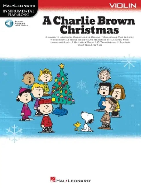A Charlie Brown Christmas - Instrumental Play-Along: Violin Book with Online Audio by Vince Guaraldi