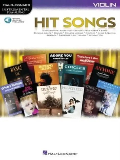 Hit Songs: Violin Play-Along with Demo & Backing Tracks by Stephen D. (USC Dornsife, USA) Smith