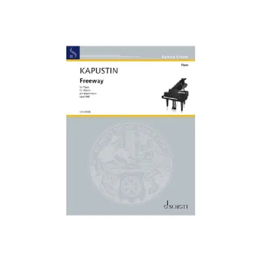 Kapustin: Freeway Op. 140 for Piano Solo by Nikolai Kapustin