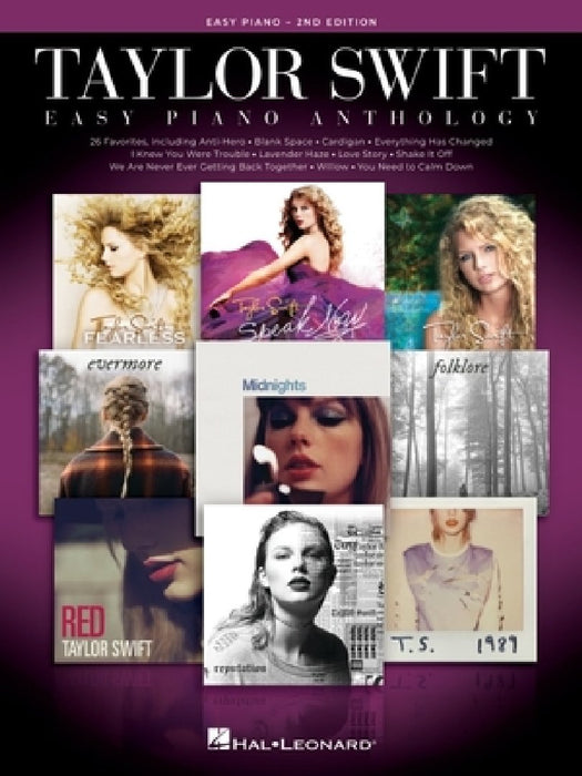 Taylor Swift Easy Piano Anthology
