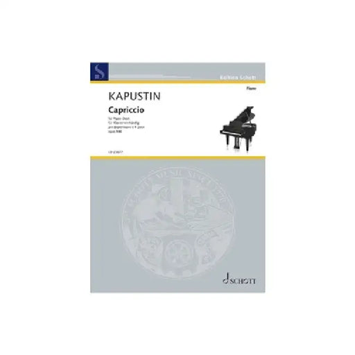 Kapustin: Capriccio Op. 146 for Piano 4 Hands by Nikolai Kapustin