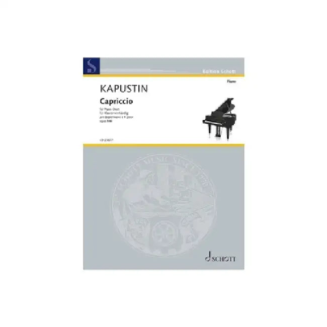 Kapustin: Capriccio Op. 146 for Piano 4 Hands by Nikolai Kapustin
