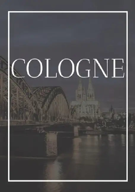 Cologne: A decorative book for coffee tables, end tables, bookshelves and interior design styling Stack Germany city books to a by Contemporary Interior Design