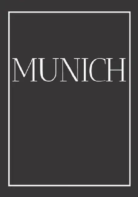 Munich: A decorative book for coffee tables, end tables, bookshelves and interior design styling Stack Germany city books to a by Contemporary Interior Design