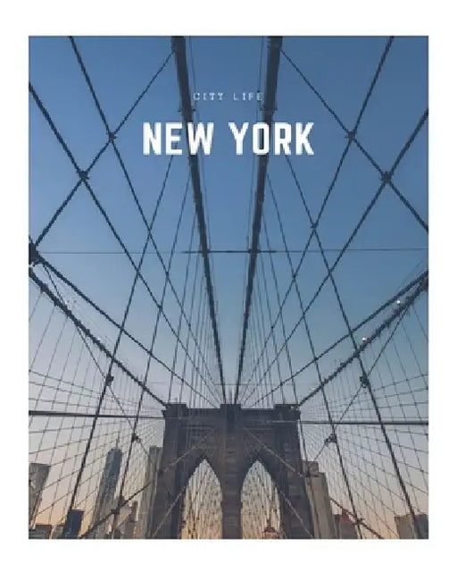 New York: A Decorative Book │ Perfect for Stacking on Coffee Tables & Bookshelves │ Customized Interior Design & Home Decor by Decora Book Co