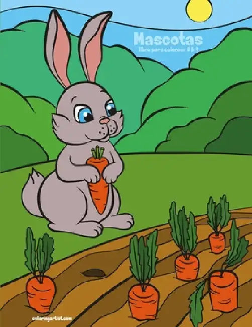Mascotas libro para colorear 3 & 4 by Snels, Nick