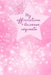 My Affirmations & Universe Requests: Record & track your daily affirmations and sending out requests to the universe. Pink design by Lilac House