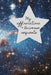 My Affirmations & Universe Requests: Record & track your daily affirmations and sending out request to the universe. Blue & black space design by Lilac House