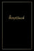 Rezeptbuch: zum Selberschreiben für 50 Rezepte ca A5, Design schwarzgold by Postel Publishing