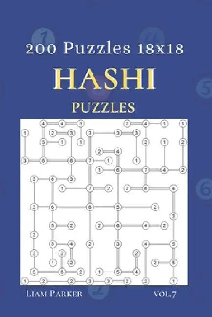 Hashi Puzzles - 200 Puzzles 18x18 vol.7 by Liam Parker