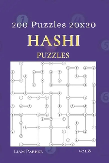 Hashi Puzzles - 200 Puzzles 20x20 vol.8 by Liam Parker