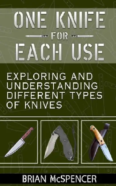 One Knife for each use: Exploring and understanding different types of knives by Brian McSpencer