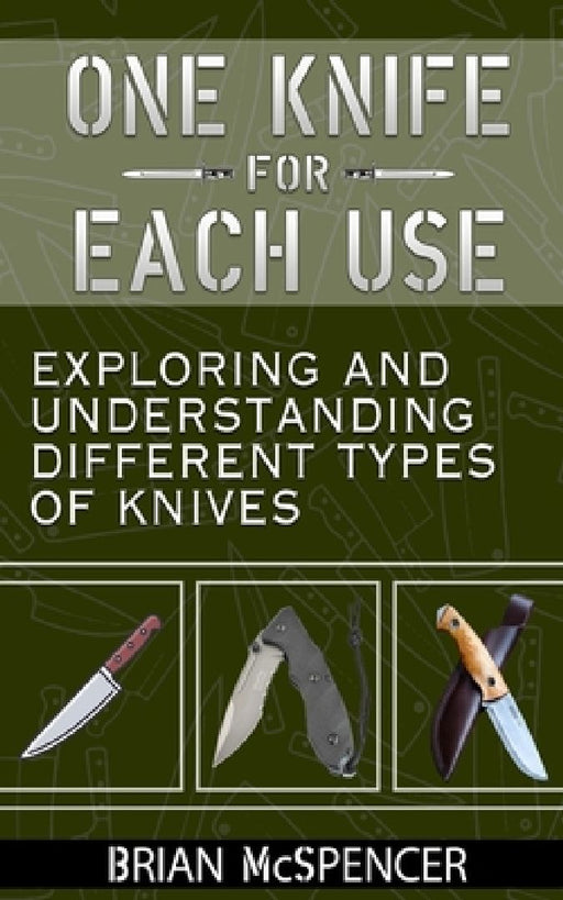 One Knife for each use: Exploring and understanding different types of knives by Brian McSpencer