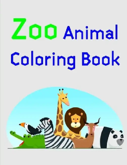 Zoo Animal Coloring Book: Children Coloring and Activity Books for Kids Ages 2-4, 4-8, Boys, Girls, Christmas Ideals by J. K. Mimo