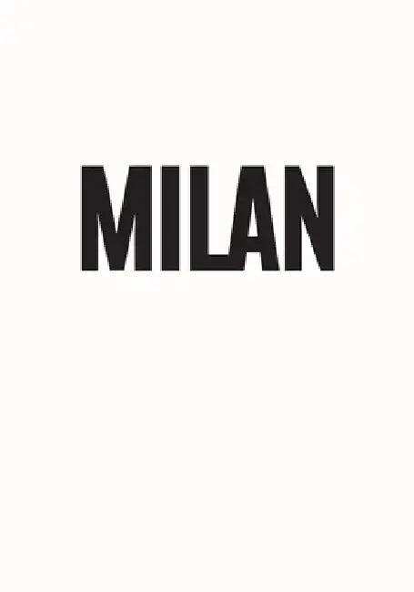 Milan: A decorative book for coffee tables, end tables, bookshelves and interior design styling: Stack city decor books to ad by Modern Design Era