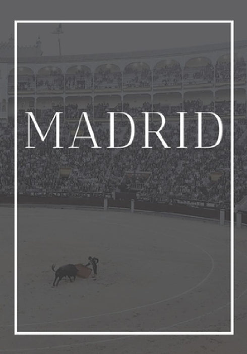 Madrid: A decorative book for coffee tables, end tables, bookshelves and interior design styling: Stack Spain city books to ad by Contemporary Interior Design