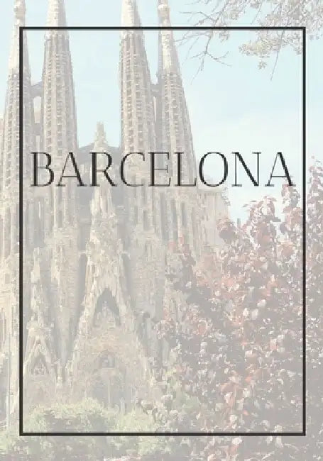 Barcelona: A decorative book for coffee tables, end tables, bookshelves and interior design styling: Stack Spain city books to ad by Contemporary Interior Design