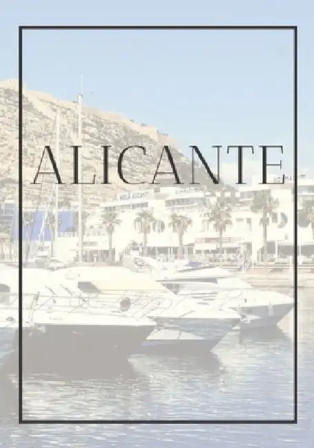 Alicante: A decorative book for coffee tables, end tables, bookshelves and interior design styling: Stack Spain city books to ad by Contemporary Interior Design