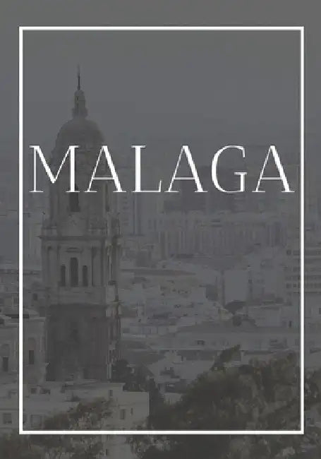 Malaga: A decorative book for coffee tables, end tables, bookshelves and interior design styling: Stack Spain city books to ad by Contemporary Interior Design