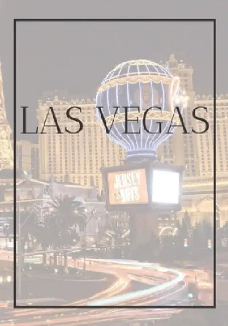 Las Vegas: A decorative book for coffee tables, end tables, bookshelves and interior design styling: Stack America city books to by Contemporary Interior Design