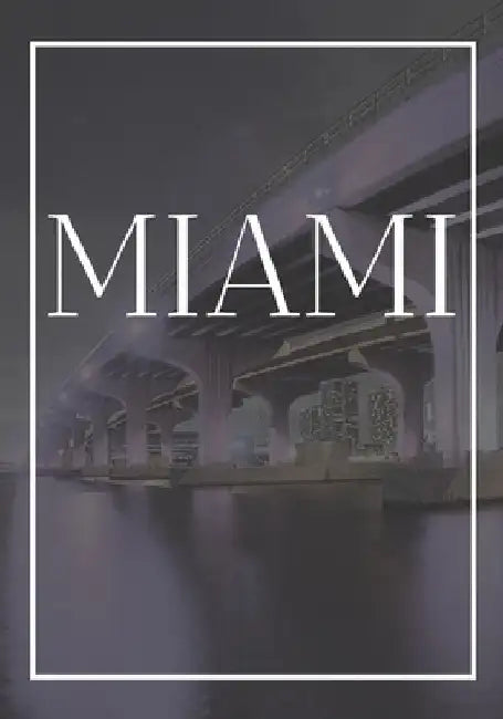 Miami: A decorative book for coffee tables, end tables, bookshelves and interior design styling: Stack America city books to by Contemporary Interior Design