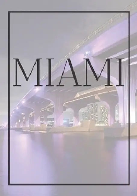 Miami: A decorative book for coffee tables, end tables, bookshelves and interior design styling: Stack America city books to by Contemporary Interior Design
