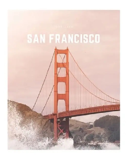 San Francisco: A Decorative Book │ Perfect for Stacking on Coffee Tables & Bookshelves │ Customized Interior Design & Home Decor by Decora Book Co