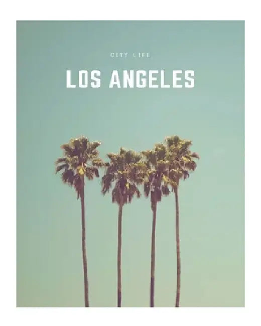 Los Angeles: A Decorative Book │ Perfect for Stacking on Coffee Tables & Bookshelves │ Customized Interior Design & Home Decor by Decora Book Co