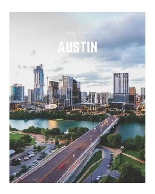 Austin: A Decorative Book │ Perfect for Stacking on Coffee Tables & Bookshelves │ Customized Interior Design & Home Decor by Decora Book Co
