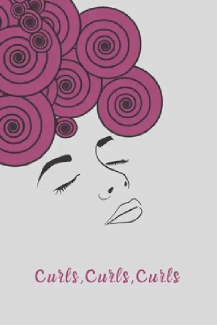 Curls, Curls, Curls: Pink Curls by Simone Andreis