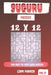 Suguru Puzzles - 200 Easy to Very Hard Puzzles 12x12 vol.17 by Liam Parker