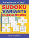 Brain Games Book For Adults - Sudoku Variants Puzzle Books: Logic Games For Adults by Panda Puzzle Book