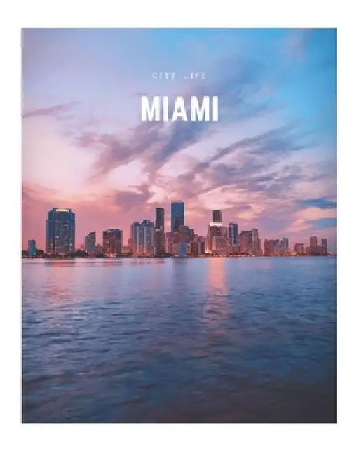 Miami: A Decorative Book │ Perfect for Stacking on Coffee Tables & Bookshelves │ Customized Interior Design & Home Decor by Decora Book Co