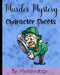 Murder Mystery Character Sheets: Mystery Solving Game Sheets to Solve Mysteries at Murder Mystery Dinner Parties by Mysteryology