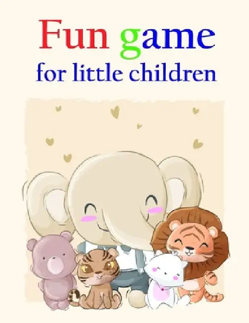 fun game for little children: Funny Coloring Animals Pages for Baby-2 by J. K. Mimo