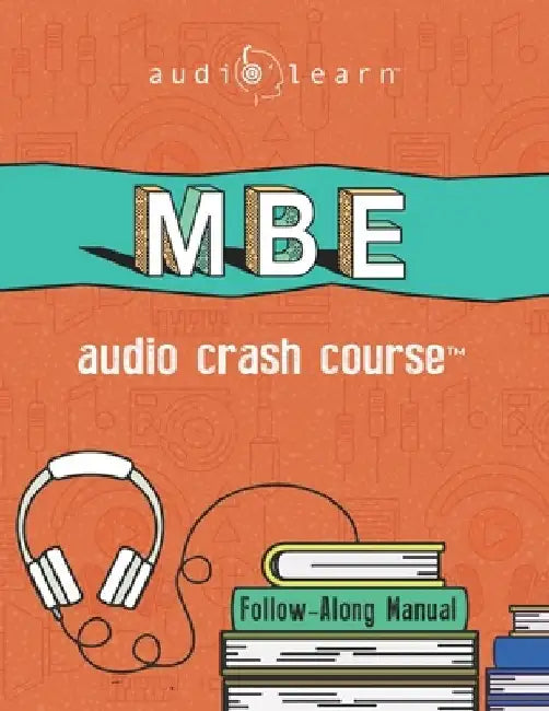 MBE Audio Crash Course: Complete Test Prep and Review for the NCBE Multistate Bar Examination by Audiolearn Legal Content Team
